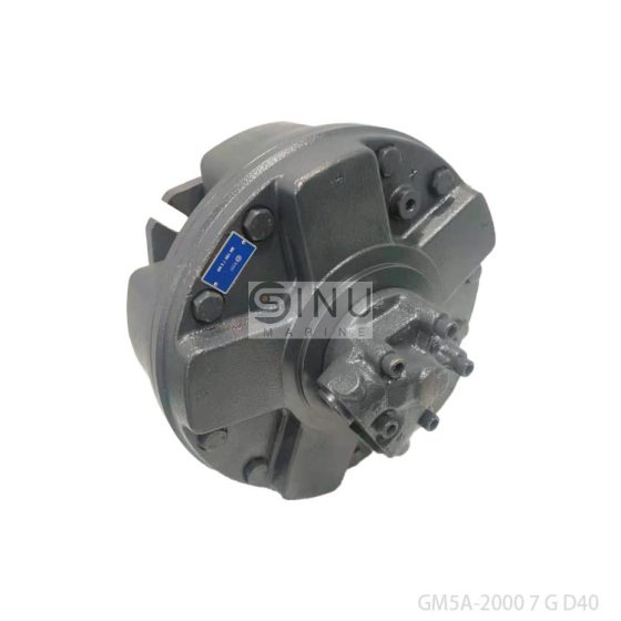 Radial piston hydraulic motor GM5A-2000 7 G D40