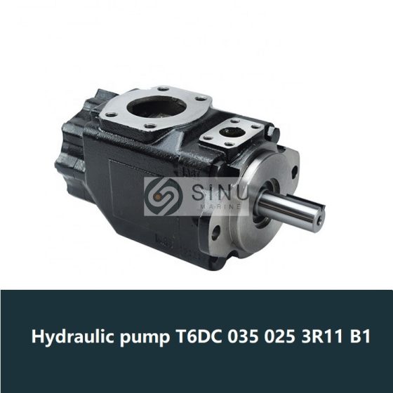 Hydraulic pump T6DC 035 025 3R11 B1 Deck crane vane pump