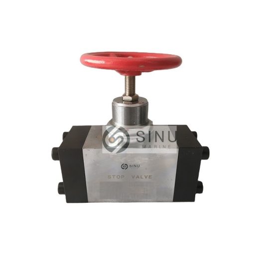 Flange type high-pressure stop valve HF-1280-32-11 Ship hdyraulic valve