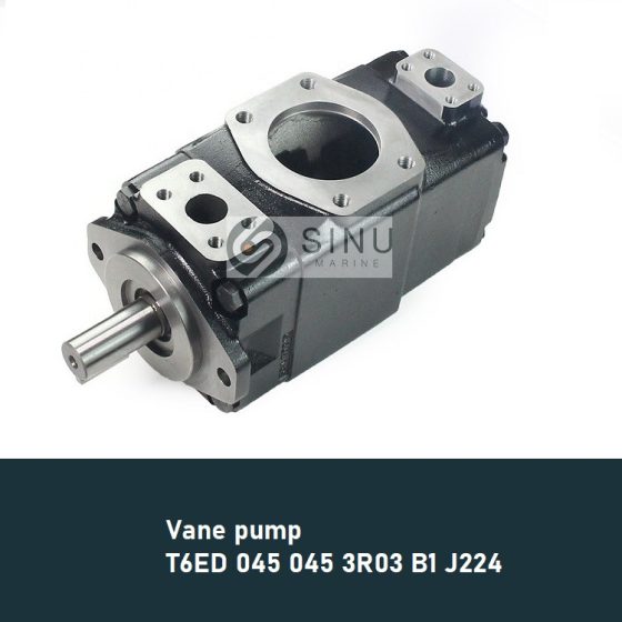 Vane pump T6ED 045 045 3R03 B1 J224 ship hydraulic pump