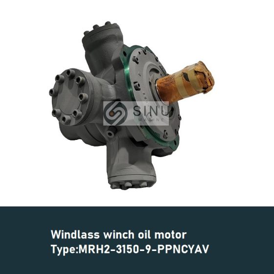 Hydraulic motor MRH2-3150-9-PPNCYAV for windlass and mooring winch